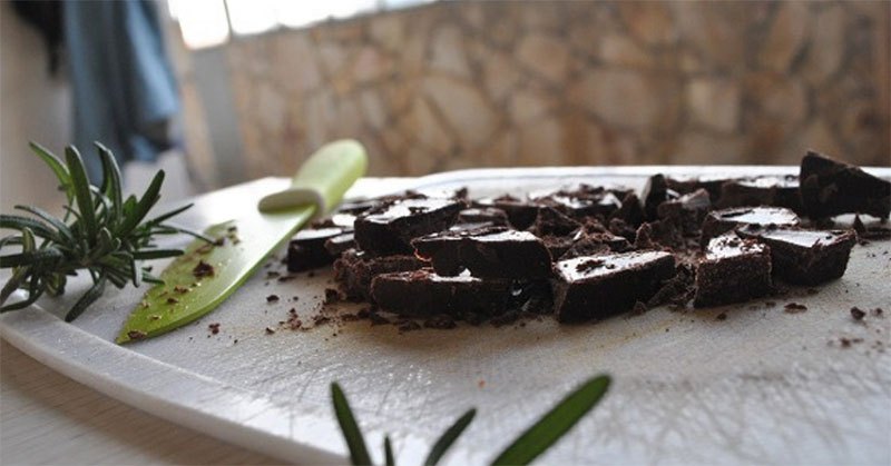 Olive Oil Cake With Rosemary Dark Chocolate